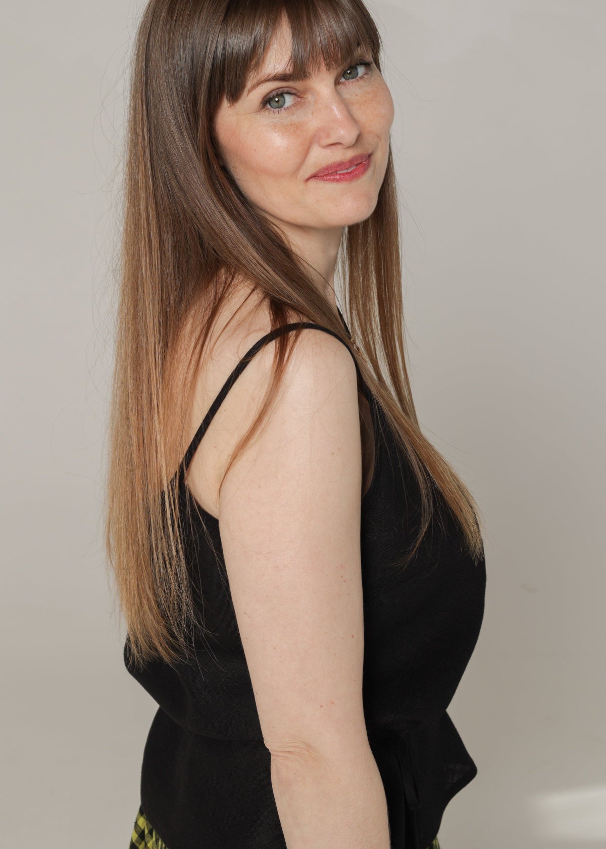 Lina tops - melns