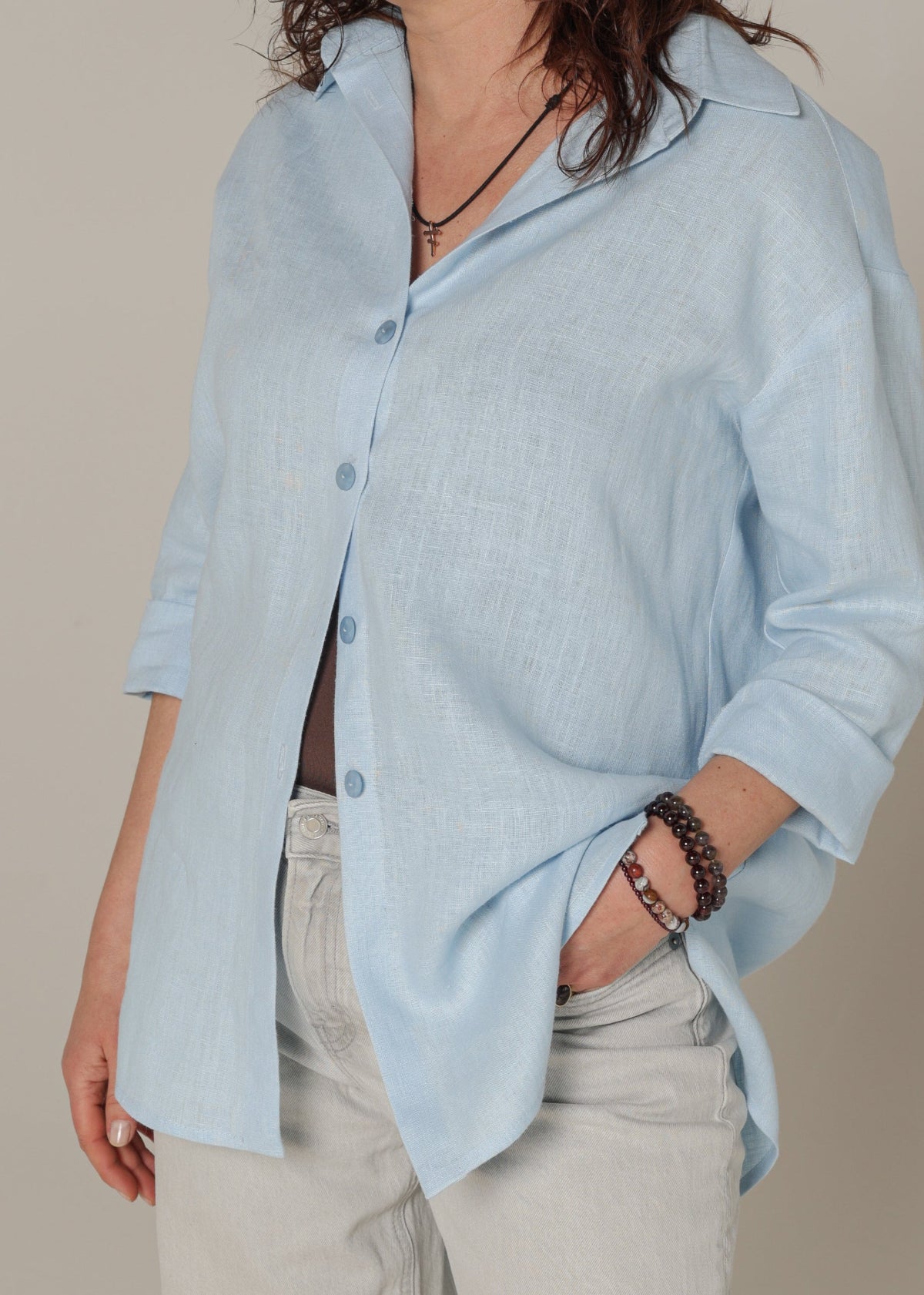 Linen Shirt Serena - Two Colors