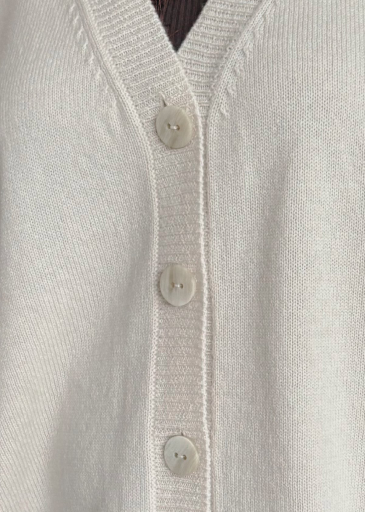 SARMA Merino Wool & Cashmere Cardigan