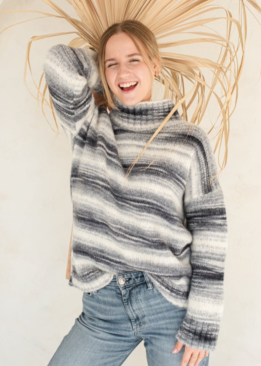 Alpaca Wool Sweater Piccasso