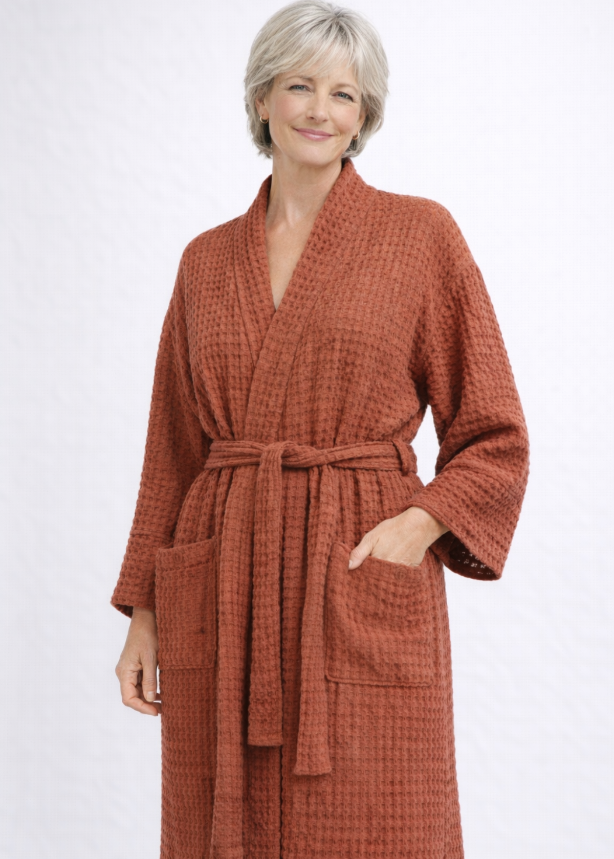 Bath or Sauna Robe in Six Colors