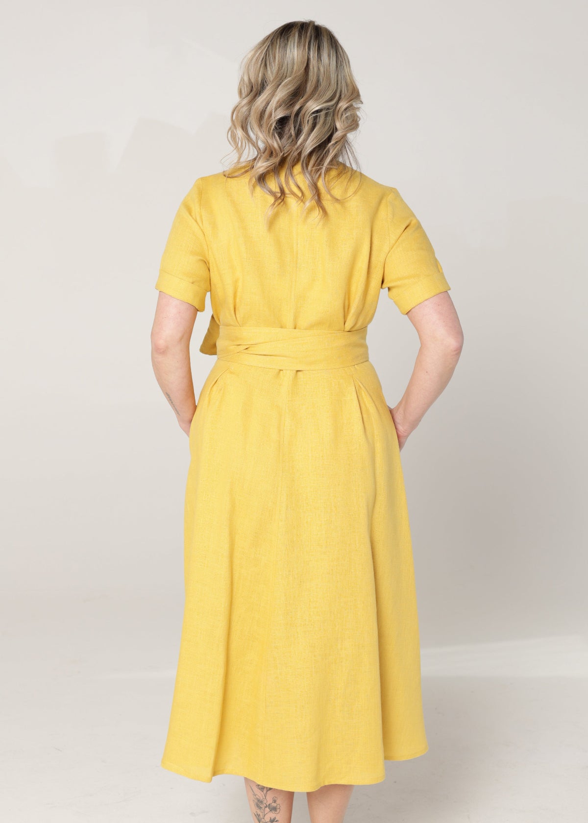 Marlena Dress - Yellow Mimosa