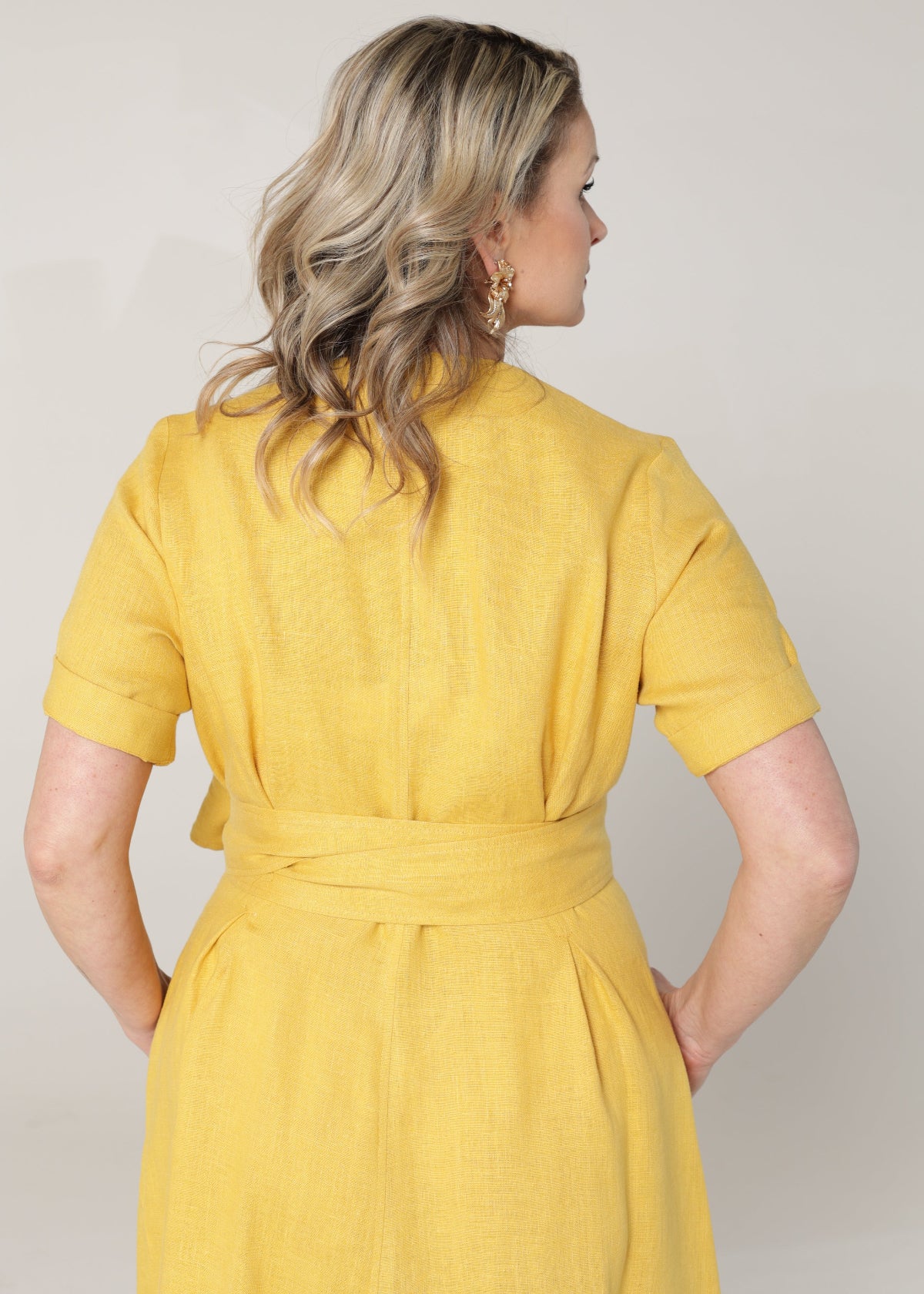 Marlena Dress - Yellow Mimosa