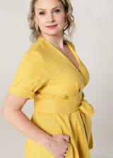 Marlena Dress - Yellow Mimosa