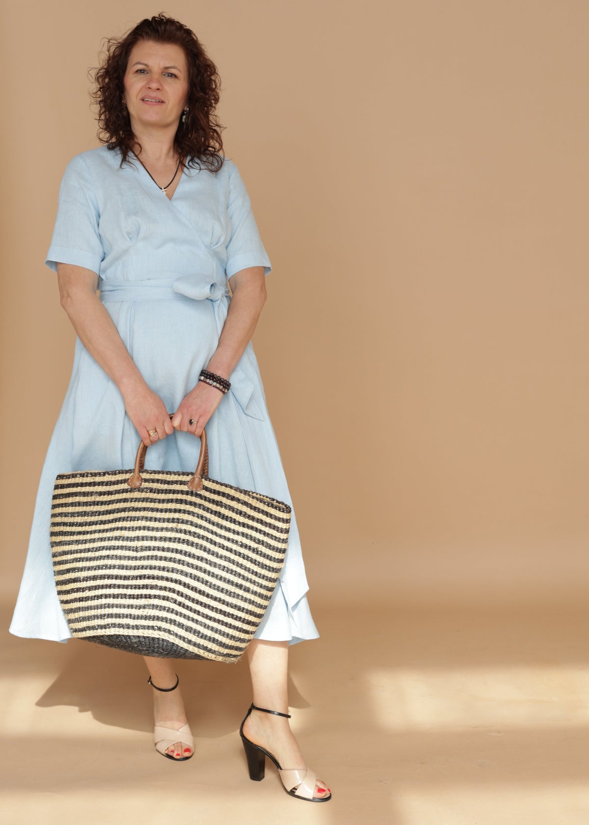 Marlena Dress - Light Blue