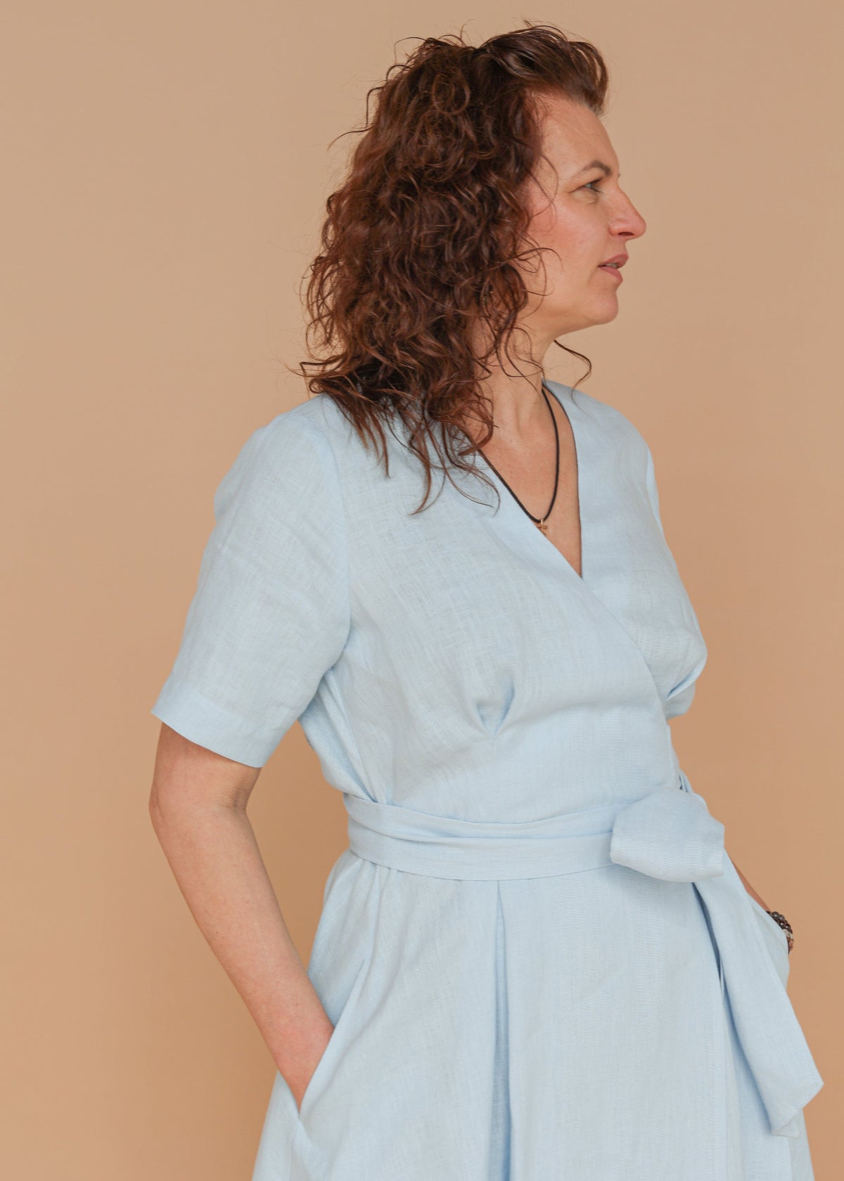 Marlena Dress - Light Blue
