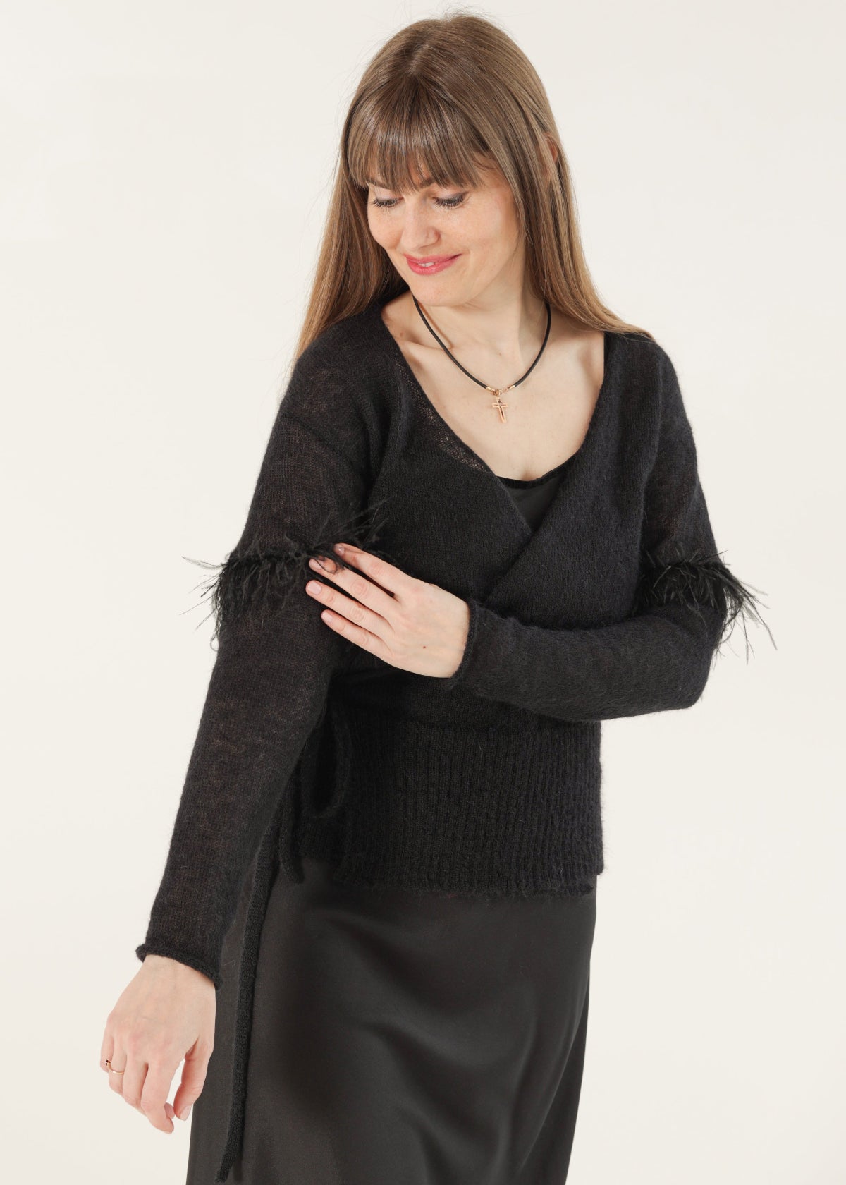 Wrap jaka Vivienne Melna