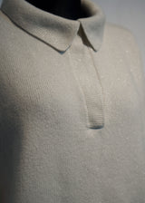 Kašmira Polo džemperis ar spīdumu