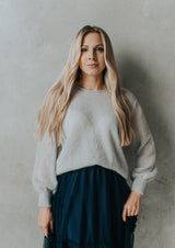Soft mohair sweater for everyday wearing