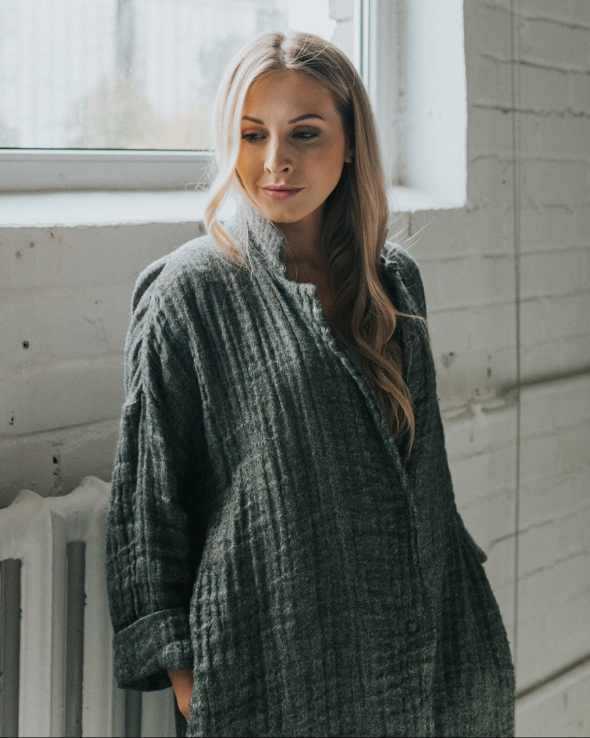 Lina vilnas mētelis