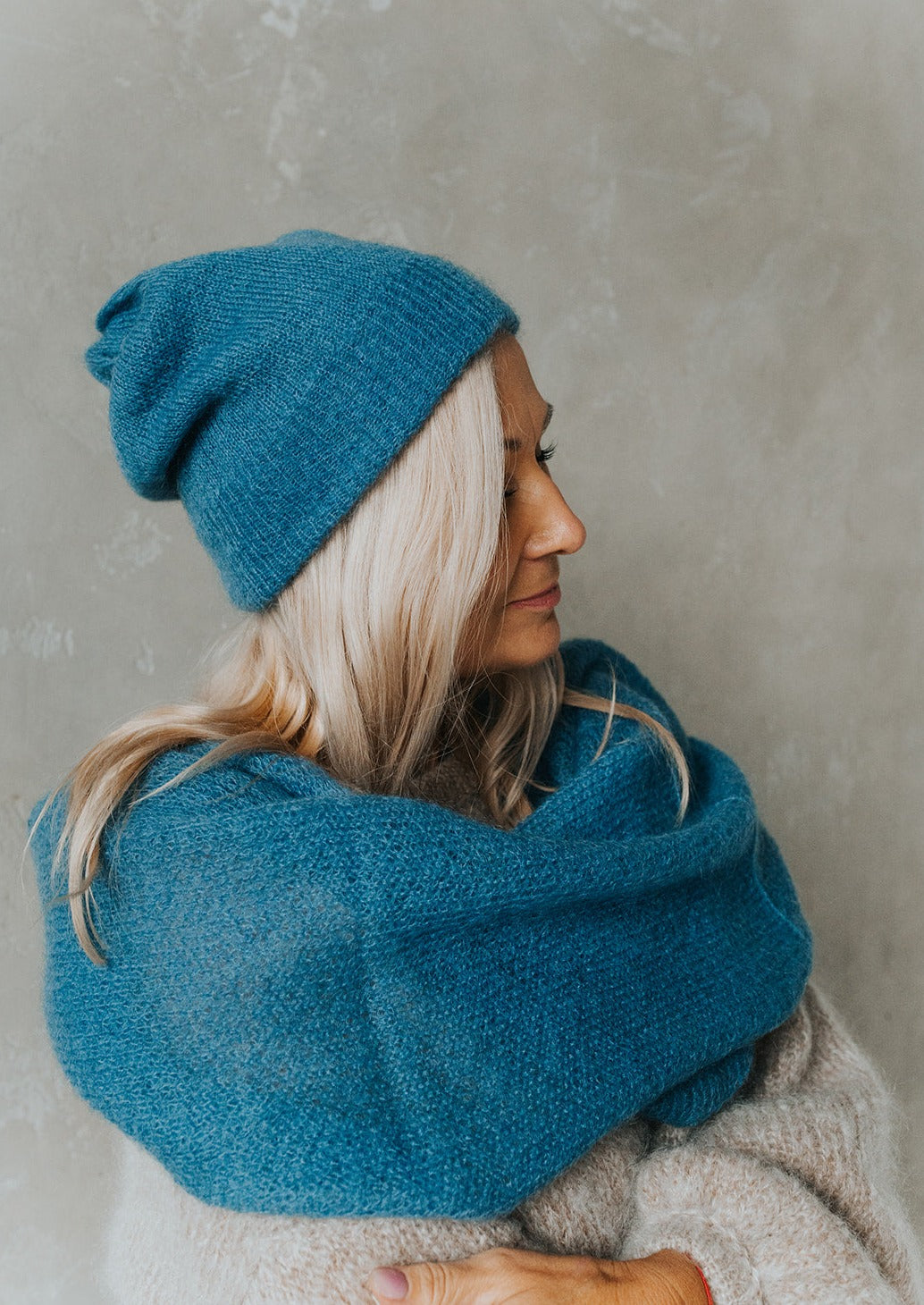 Safīrzila Mohair Hat / Scarf or Set