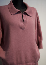 Kašmira Polo džemperis ar spīdumu