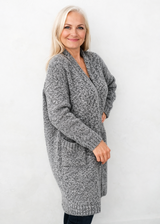 Merino biezvilnas kardigans