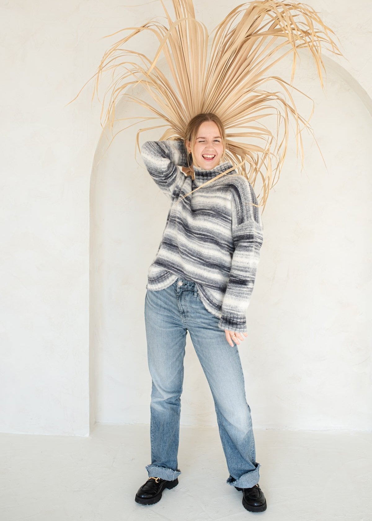 Alpaca Wool Sweater Piccasso