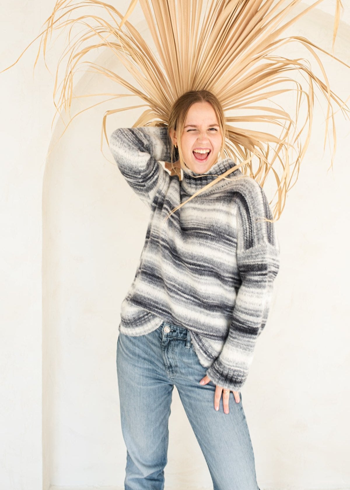 Alpaca Wool Sweater Piccasso