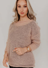 Oversized mohair sweater