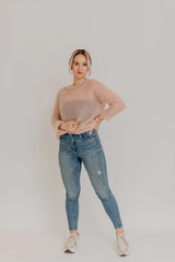 Oversized mohair sweater