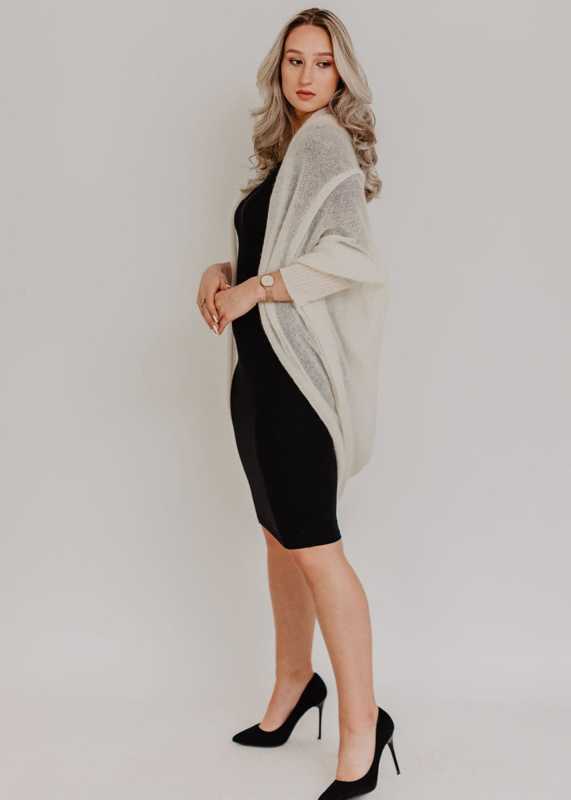 Mohair Cocoon Cardigan