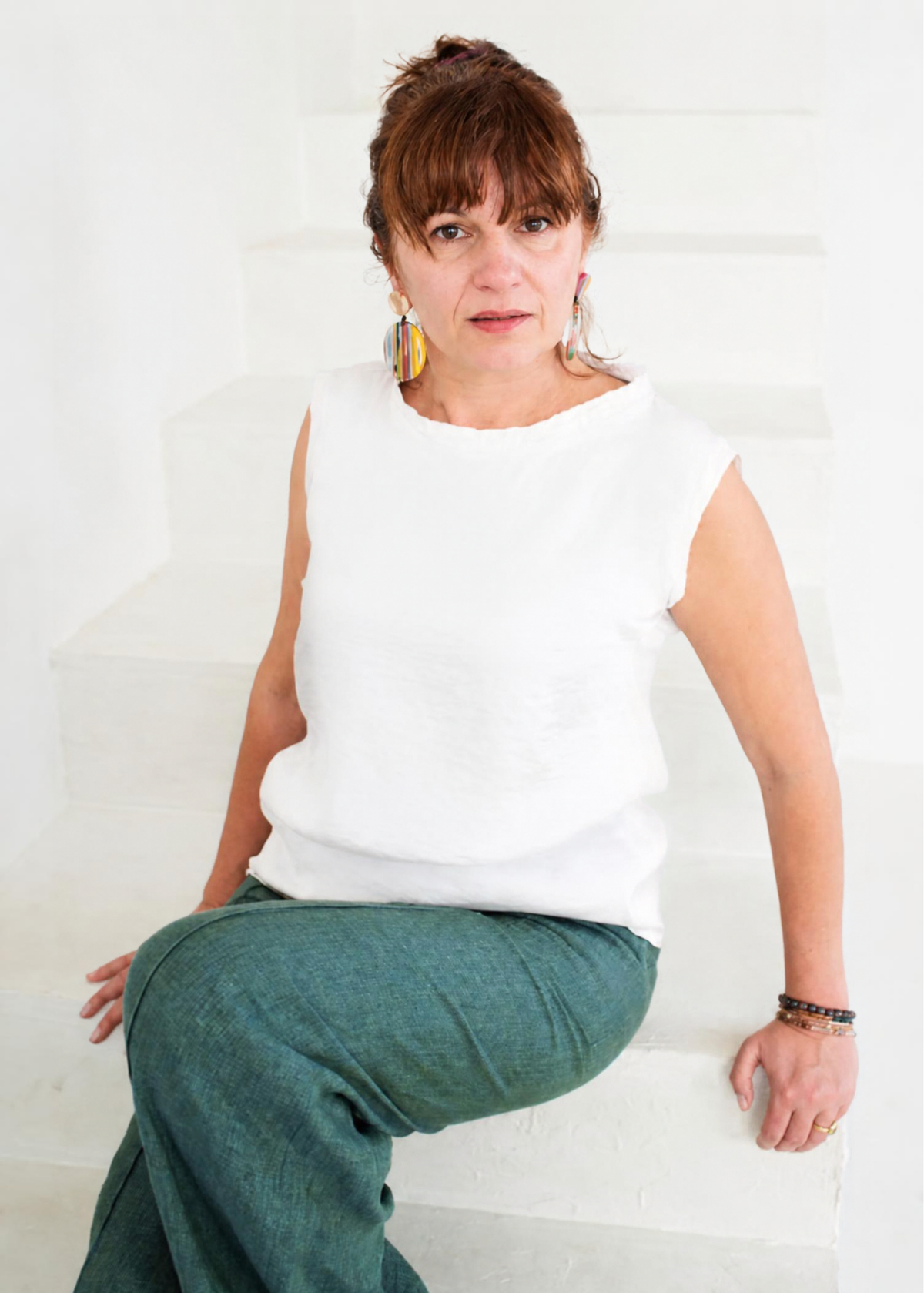 Satin Sleeveless Top