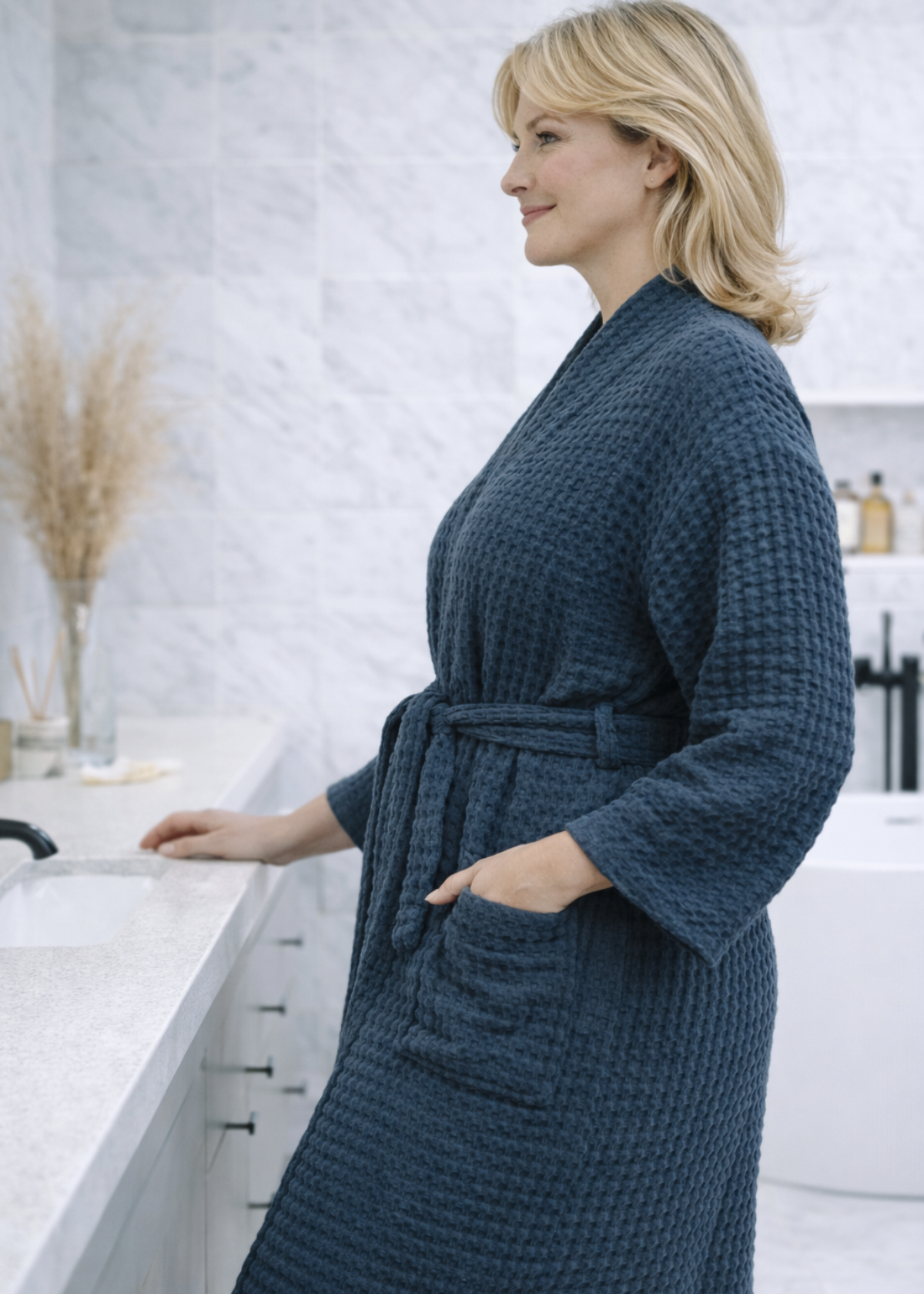 Bath or Sauna Robe in Six Colors