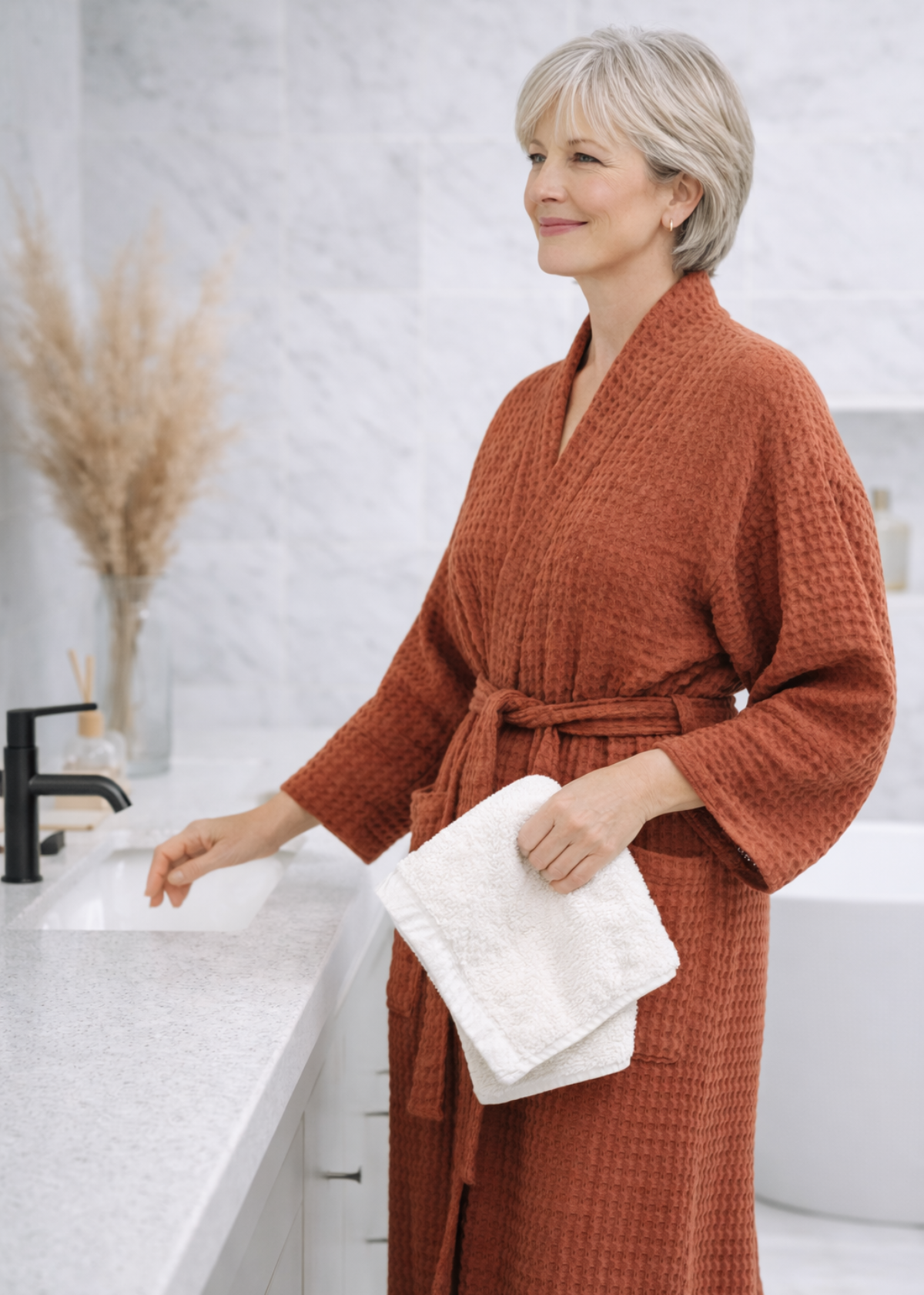 Bath or Sauna Robe in Six Colors